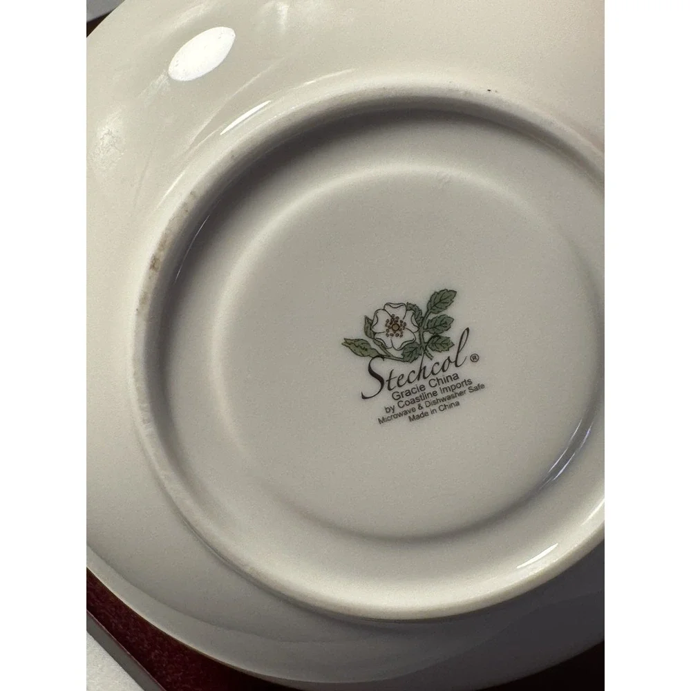 Gardenia Charm Fine Porcelain Tea For One Set